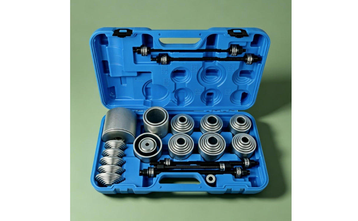 Bushing Removal Tool Kit Heavy-Duty Bushing Press Tool Set Hand Tools for Mechanics, Auto Repair Shop