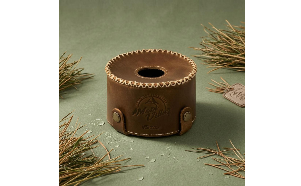 Stitched Camping Gas Canister Cover Structured Shielding Canister Sleeve Open Top Gas Cylinder Sleeve Cylindrical