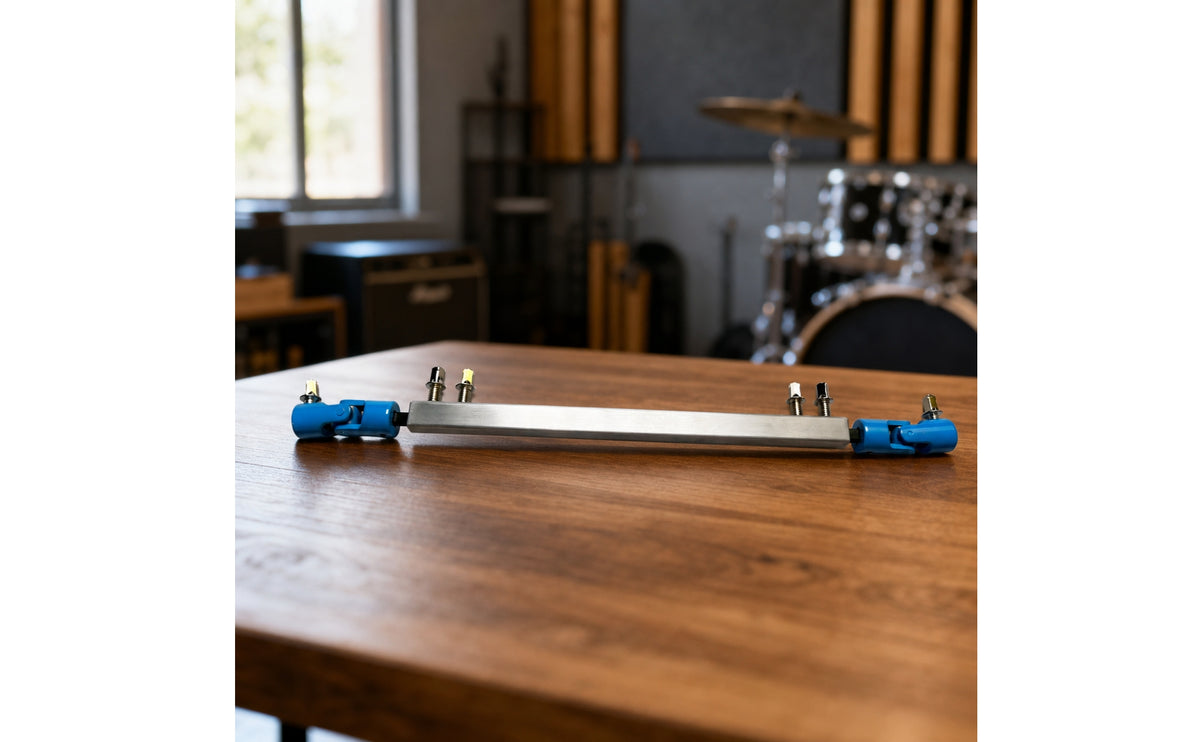 Drum Pedal Connecting Rod Double Bass Drum Pedal Drive Shaft High Strength for Percussionists, Stage, Rehearsal Rooms