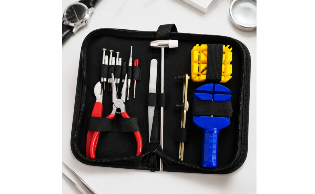 Watch Repair Tool Kit Precision Watch Repair Kit Complete for Beginners, Home