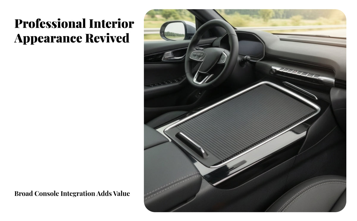 Retractable Cup Holder Cover | Flexible Roll-up Construction, Flush Installation Design