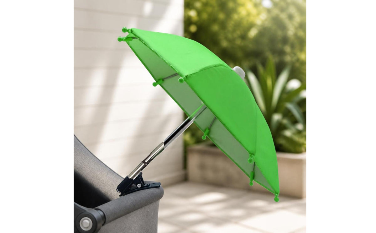 Sun Protection Attach-on Phone Umbrella Adjustable Phone Umbrella with Clip Anti-Glare Lightweight for Vloggers