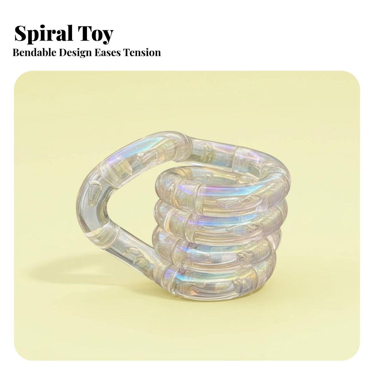 Endlessly Twistable Wacky Tracks Fidget Stress Relief Wacky Track Focus Training for Children, Adults, Travel, Office