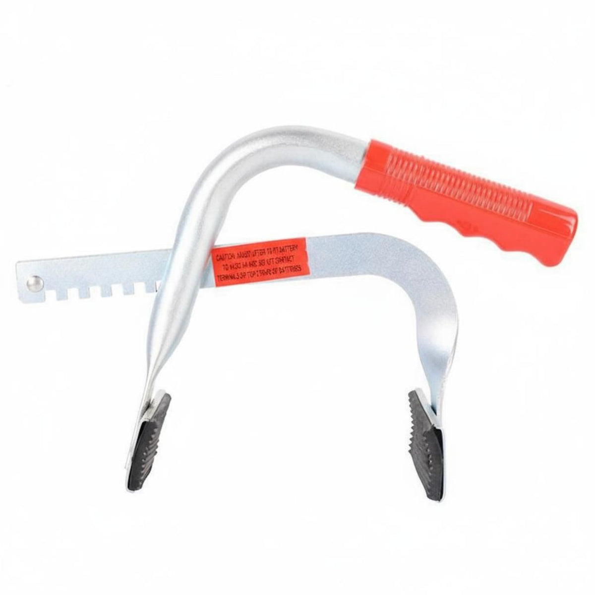 Non-Slip Rubber Grips Battery Carrier Ergonomic Handle Heavy Duty Battery Carrier Long-Lasting for Mechanics, Auto Repair Shop, Garage