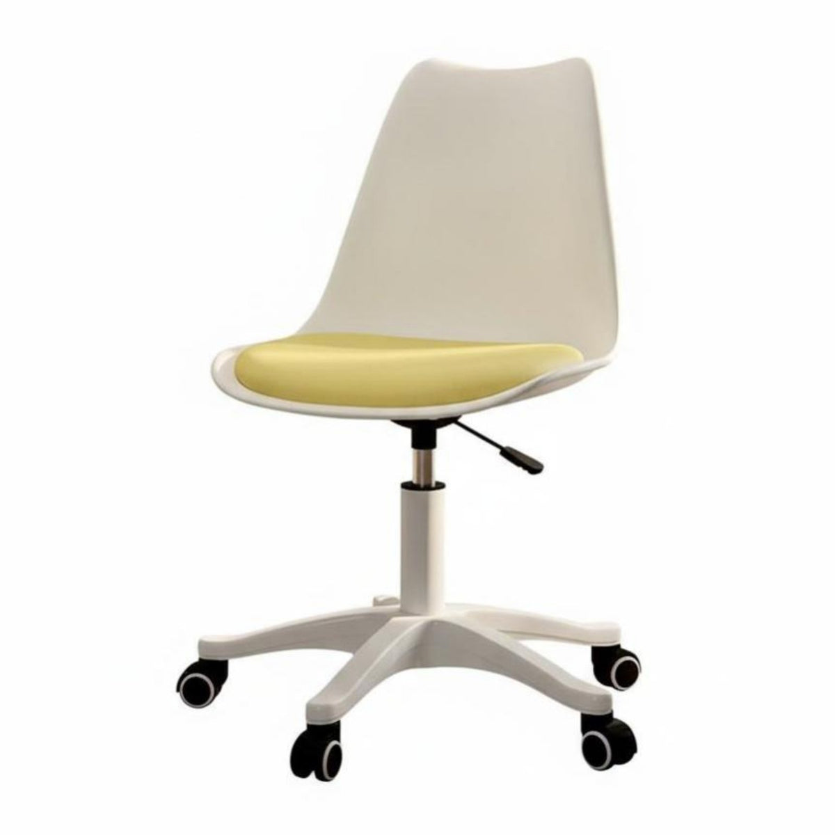 Ergonomic Computer Chair Height Adjustable Wheeled Study Chair with Footrest