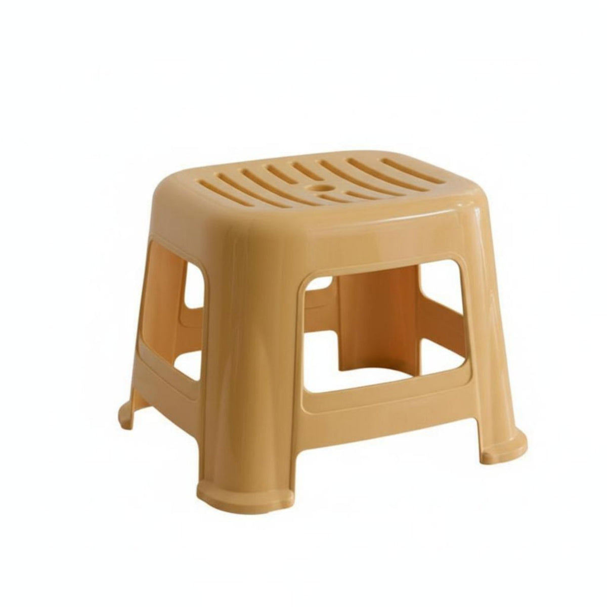 Hollowed-hollow Design Perforated Plastic Stool Non-Slip Footstool adaptable Household Utility sturdyDuty for Children, young children, Bathroom, Kitchen, Living Room, Bedroom