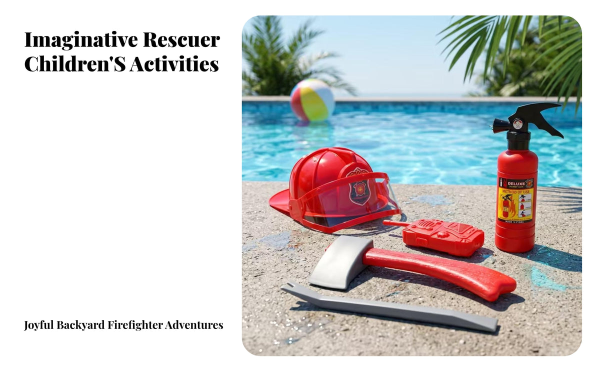 Child-Friendly Firefighter Role-Play Set