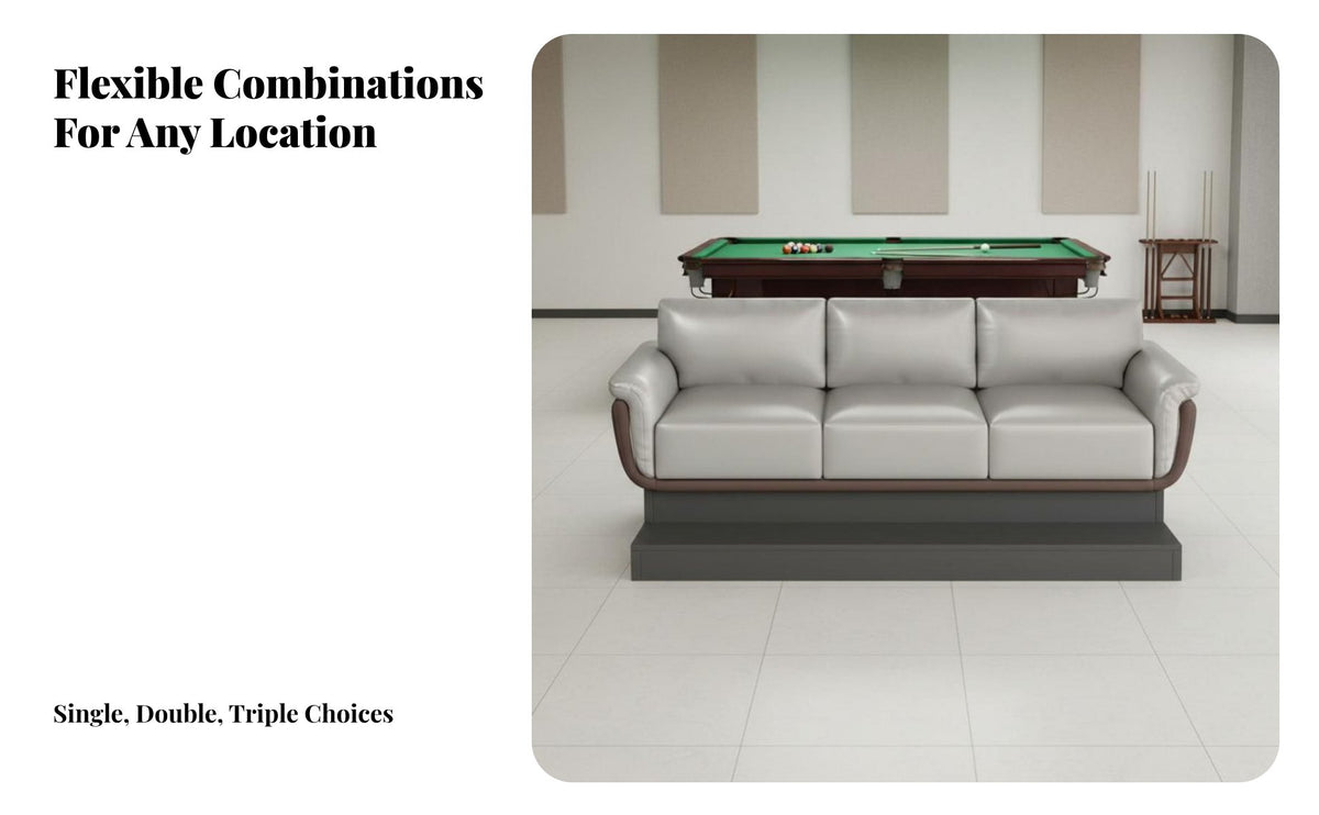 Luxurious & design Highsupportive Viewer Sofa long-lasting Construction Lounge Seating professional Furniture for Viewers, Patrons, Club Owners, Billiards Hall, private lounge, Waiting Area, Bar