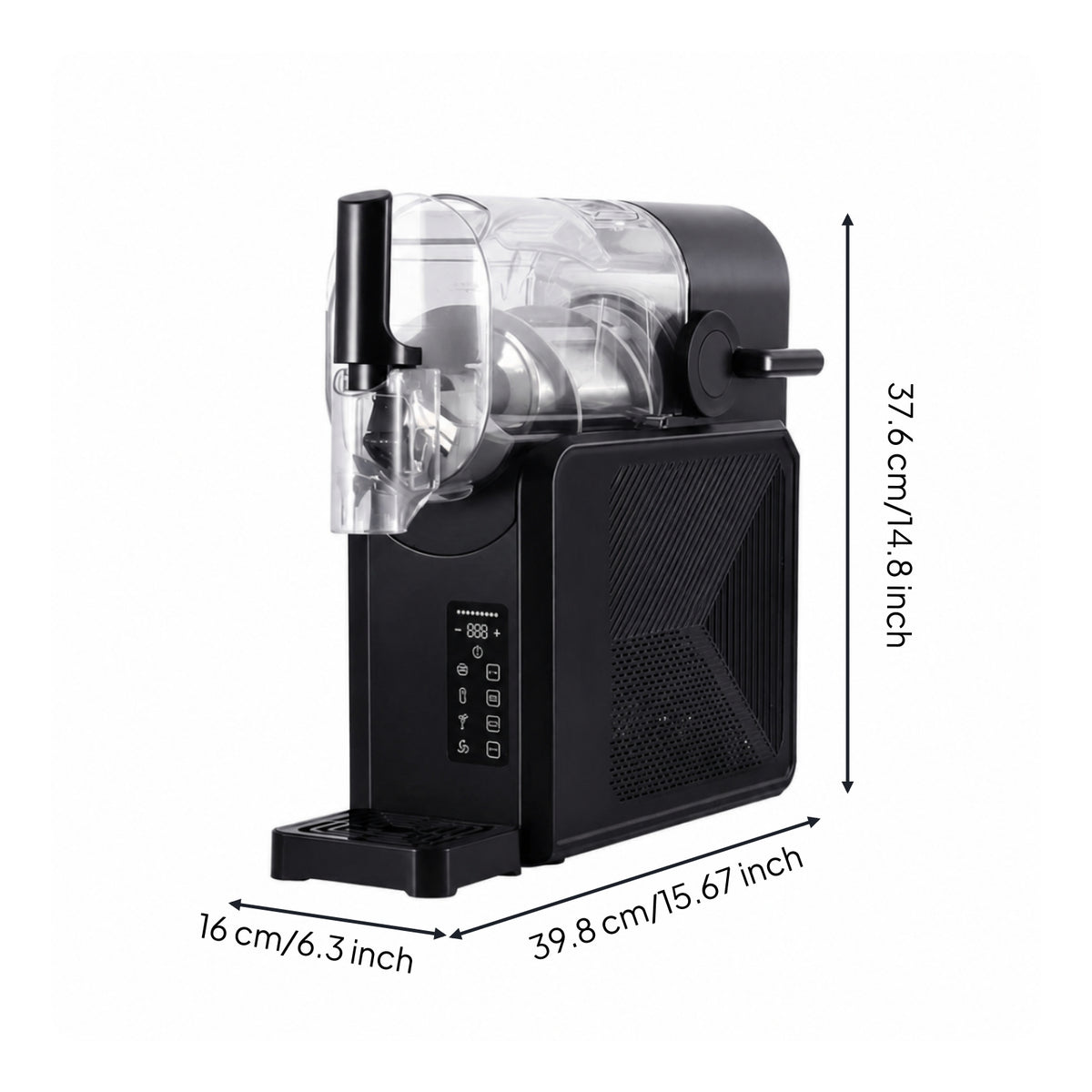 Countertop Chilled Drink Machine Compact Slushy Machine Digital Chilled Drink Maker No Ice Needed for Parties