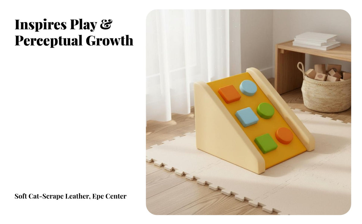 Young Child Foam Climber Set Develops Motor Skills Young Child Crawling and Climbing Toy Easy to Clean Modular Soft Play Structure