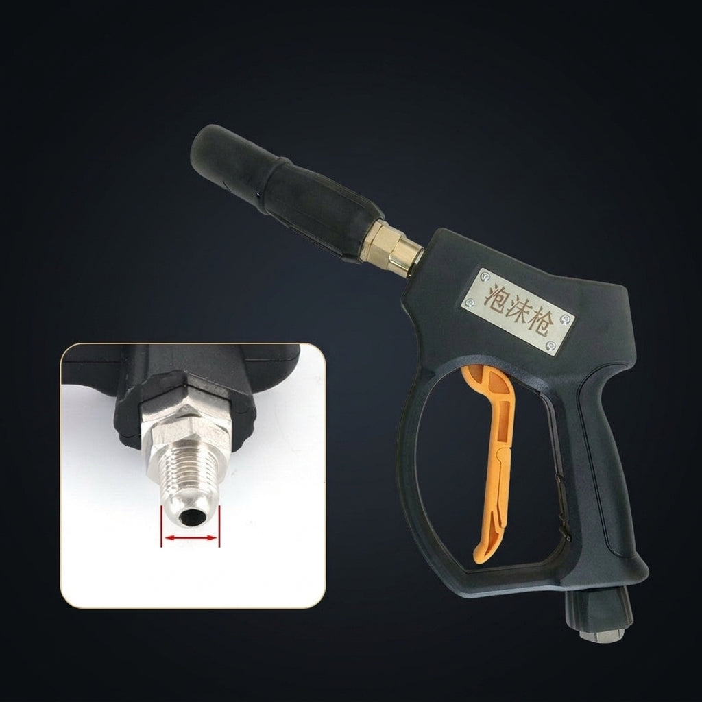 Car Cleaning Pressure Washer Gun for a Car Wash, High Pressure Car Detailing Foam Sprayer with Foam Lance, Wear-Resistant, Adjustable Nozzle