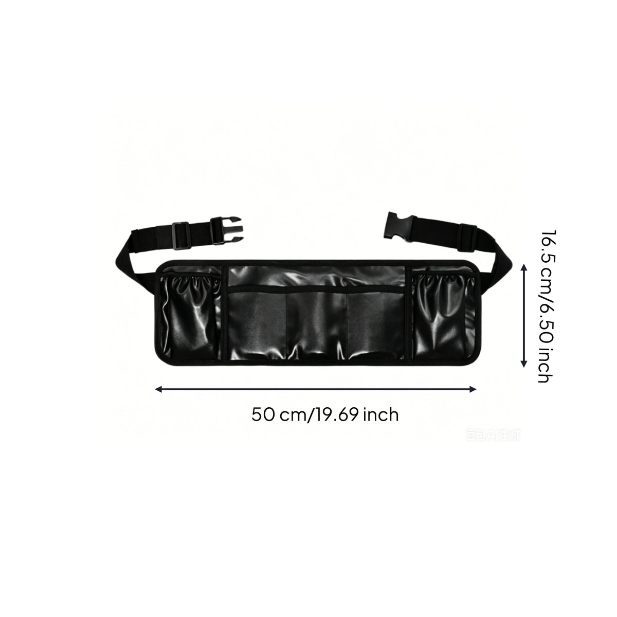 Barber Apron with Pockets Waterproof Barber Waist Apron with Pockets Wipeable Wipe-Clean for Barbers, Barbershop