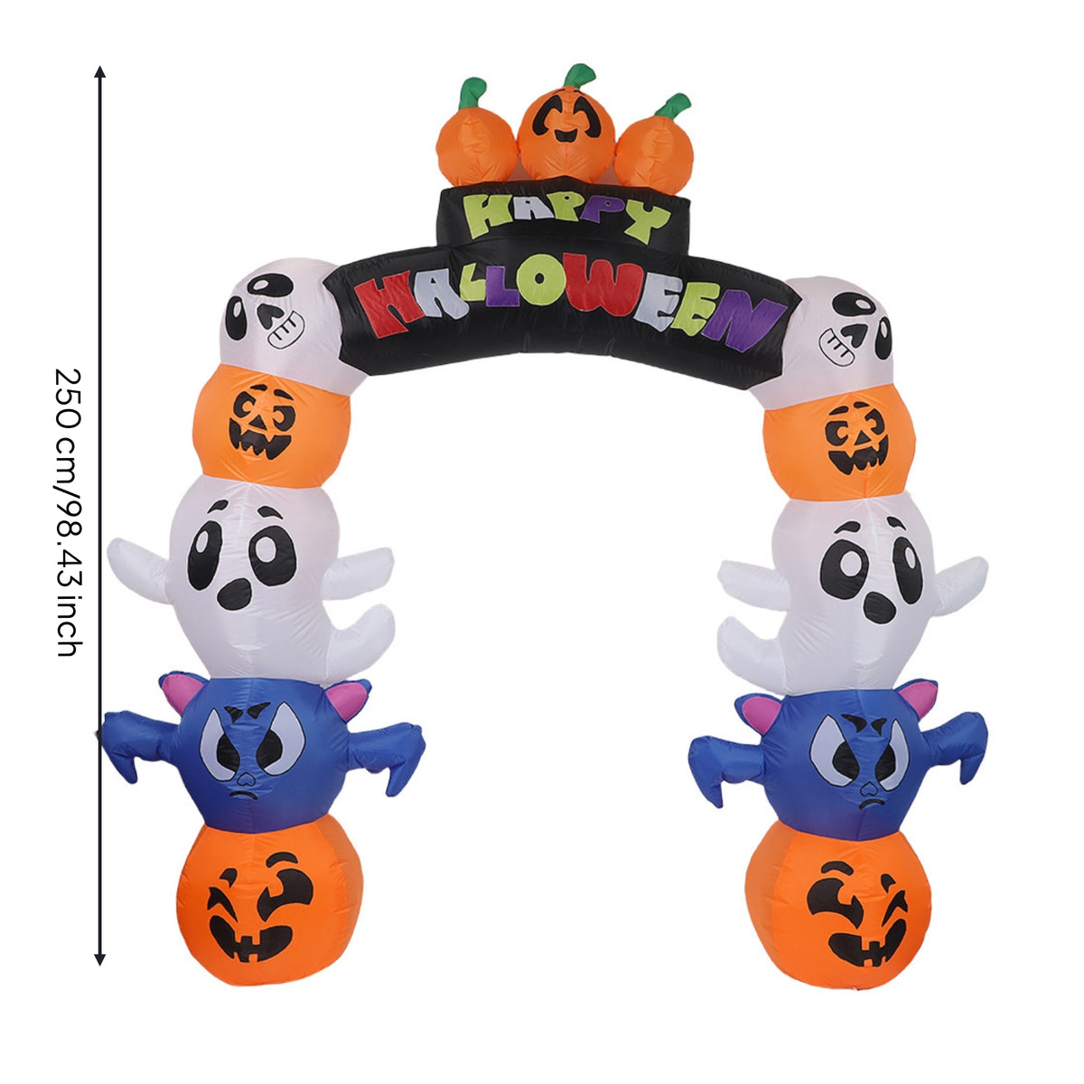 Halloween Inflatable decoration Archway Outdoor Archway Spooky Inflatable Arch for Party Entrance