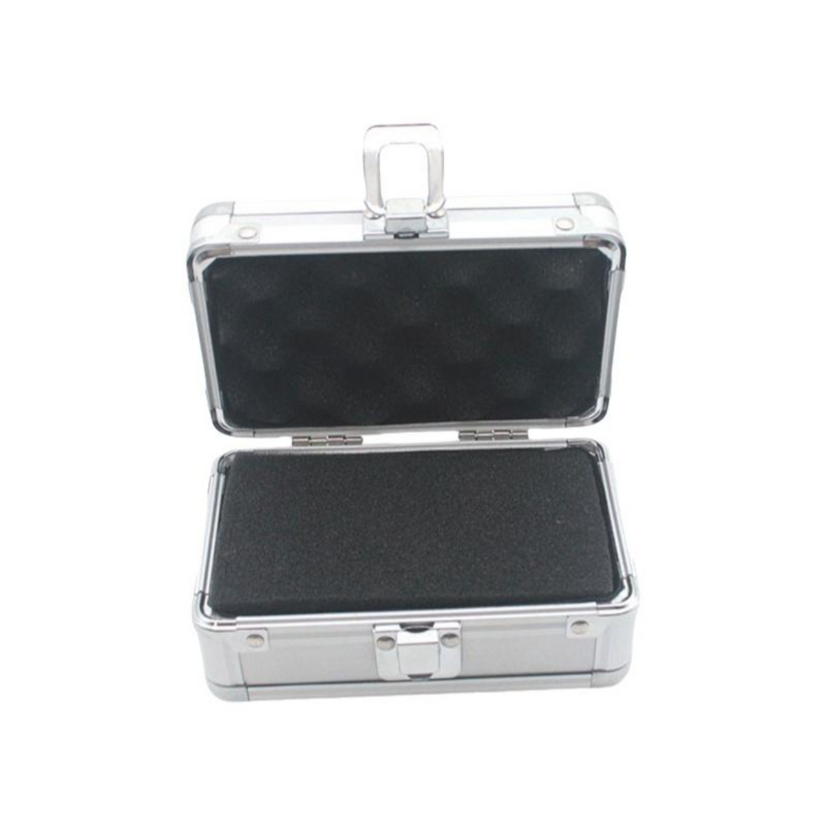 Mini Aluminum Tool Box Portable Storage Case with Foam