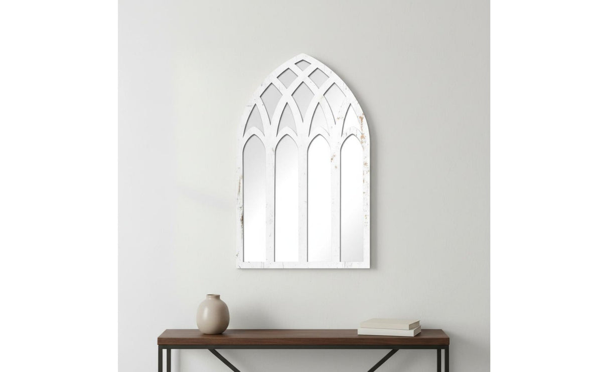 Gothic Window Mirror Lightweight Fake Window Mirror Sticker 3D Effect