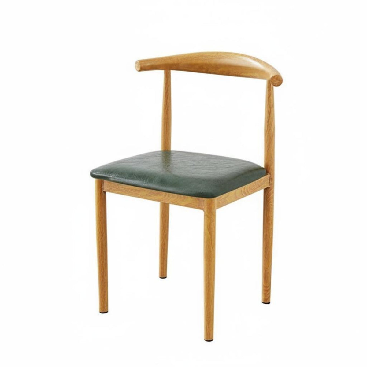 Nordic aesthetic Yrear Chair Minimalist Design textile Side Chair Ergonomic supportrest Seating Furniture Wood Grain Finish for Restaurant Owners, Interior Designers, Office Workers, Dining Room, Kitchen, perusing corner, Bedroom