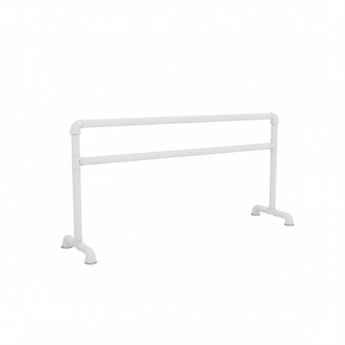 Modern Industrial Design Home Leg Stretching Bar Sturdy Construction Portable Ballet Barre Strong Load-Bearing Mobile Dance Practice Bar Easy Assembly for Adults, Dancers, Beginners, Mind-Body Practice Studio, Gym