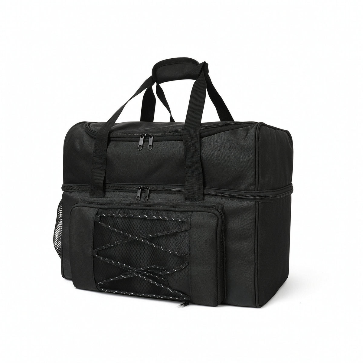Two Ball Bowling Bag Padded Bowling Bag with Shoe Compartment Sturdy for Travel