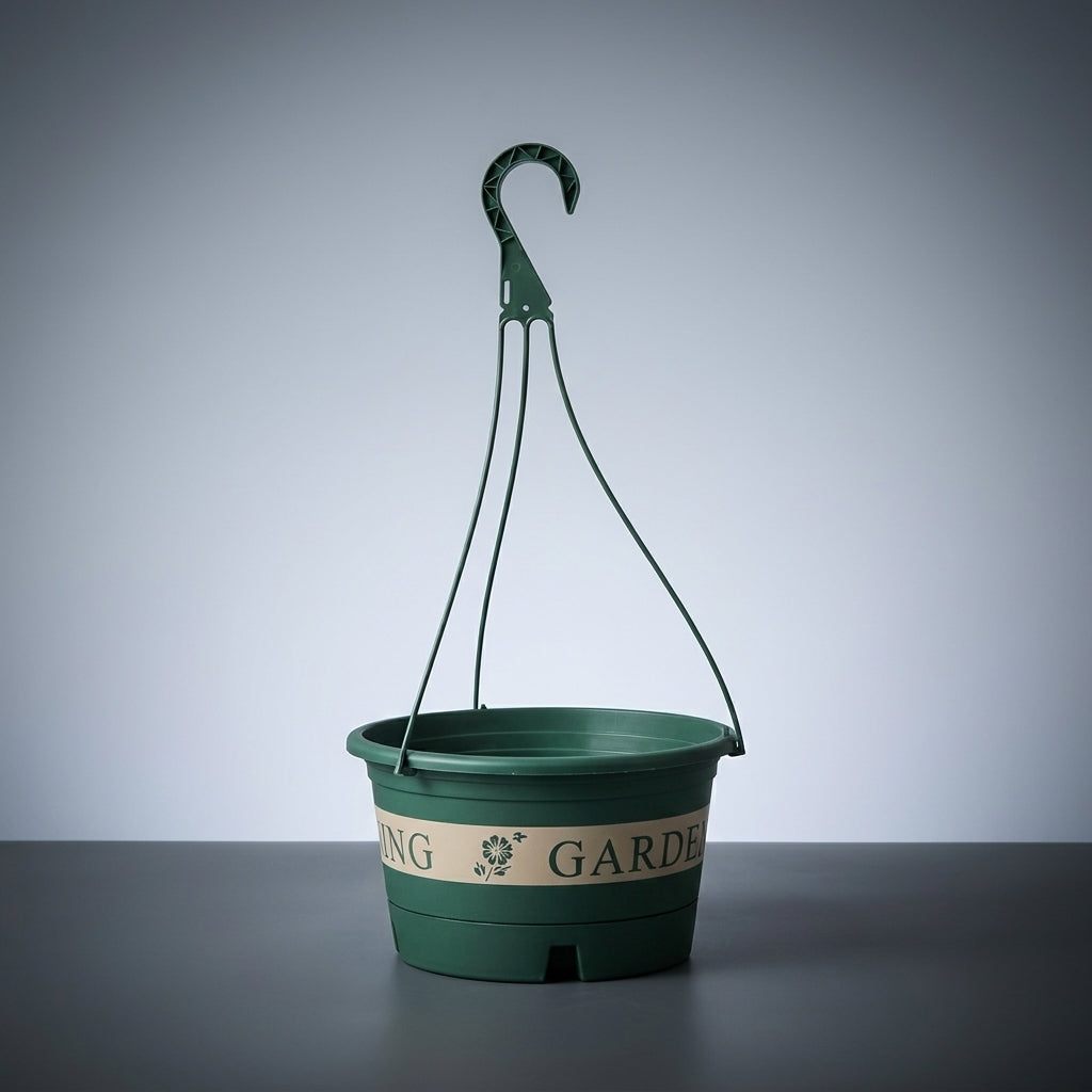 Plant Pots and Hanging Basket for Planters Outdoor, Indoor Plant Pot with Flower Pots Design, Hanging Plant with Three-Point Chain, Thickened