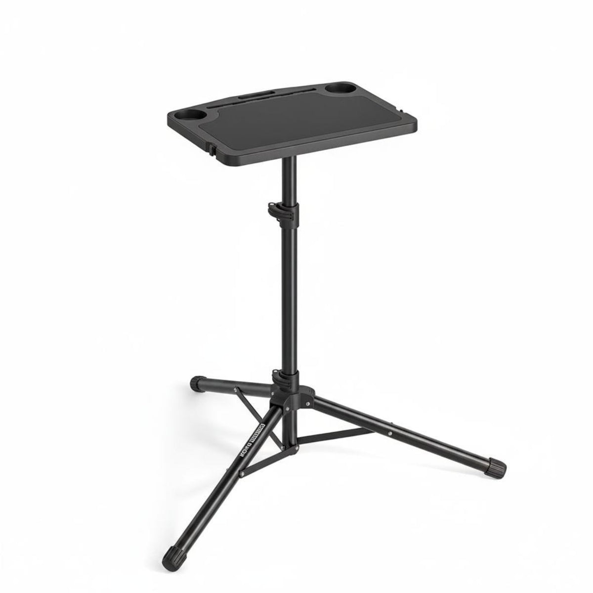 Foldable Floor Standing Laptop Table Multi-Purpose Tripod Laptop Stand Portable Computer Accessory Stable Metal Frame for Home, Office, Presentation