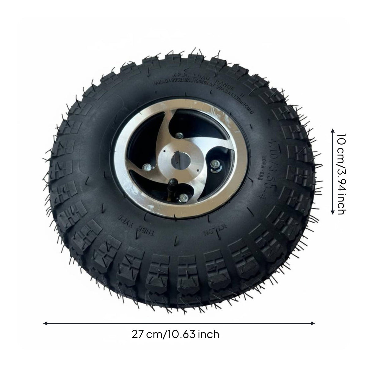 Wheel Keyway Shaft Go Small Vehicle Wheel Abrasion Resistant Vehicle Part for Rough Terrain