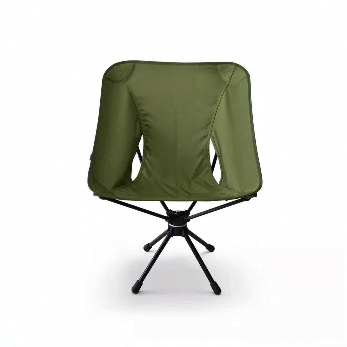 Swivel Camping Chair Foldable Folding Swivel Chair 360-Degree Rotating Furniture for Camping, Outdoor Enthusiasts, Fishing