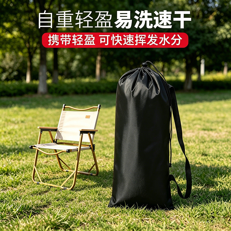 Outdoor Portable Waterproof Nylon Drawstring Bag for Fishing and Camping