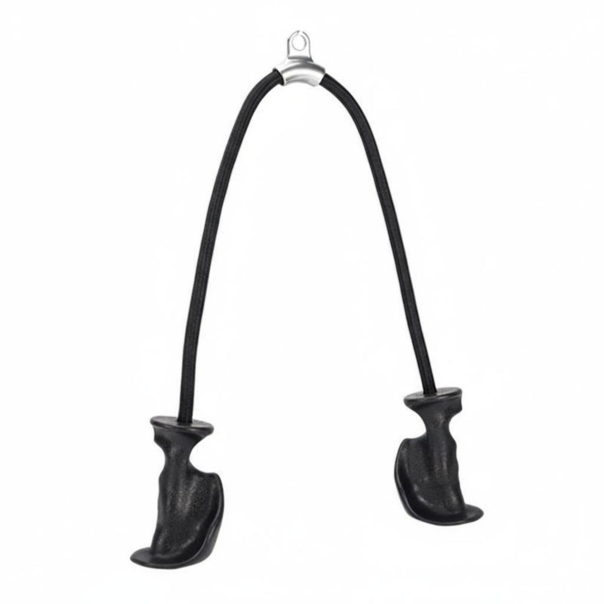 Anti-Slip Texture Tricep Pulldown Rope Heavy Duty Double Grip Rope Handle for Gym