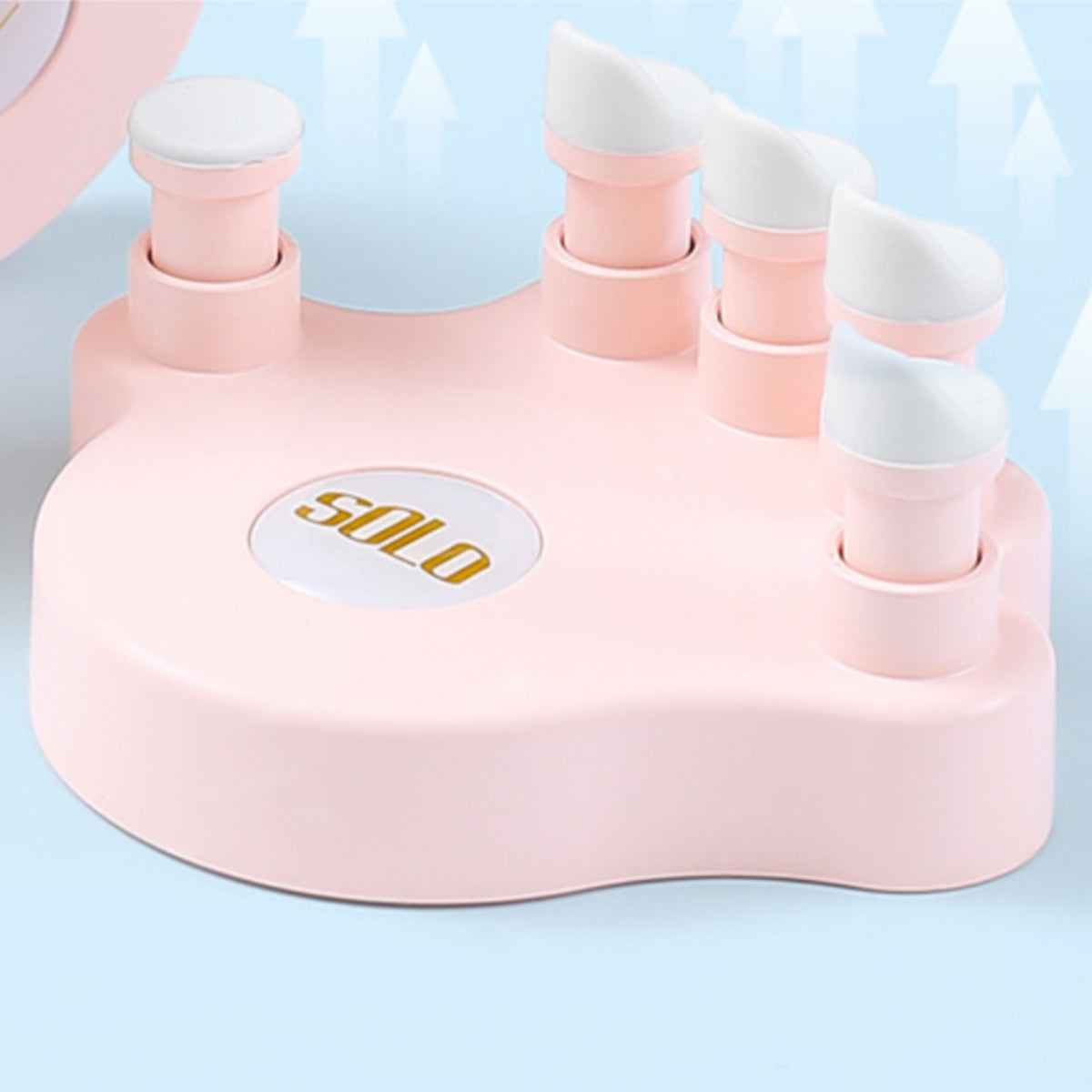 Hand-Shaped Piano Finger Exerciser Compact Piano Finger Exerciser Portable Keyboard Practice Tool Lightweight for Children