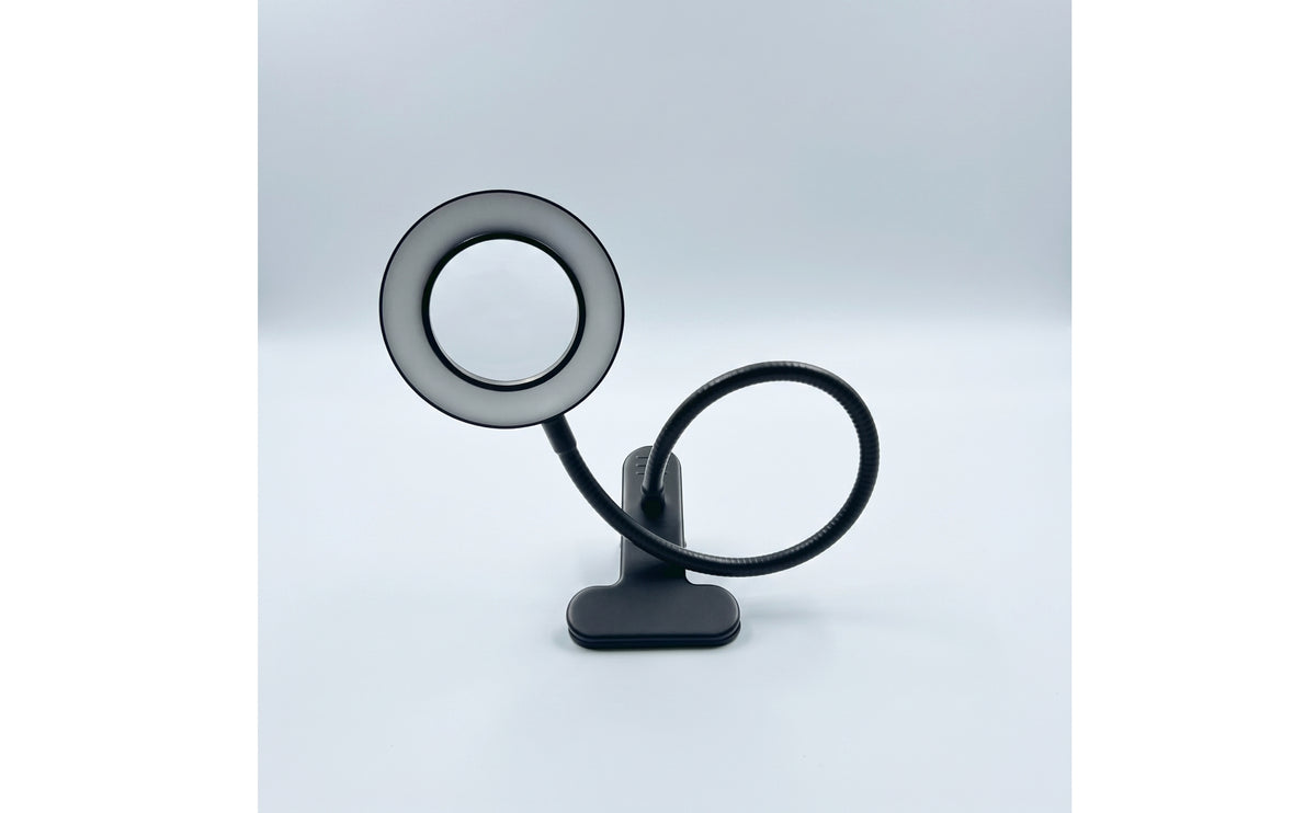 Attachable Lamp Flexible Gooseneck Lamp with Clip Handsunrestricted