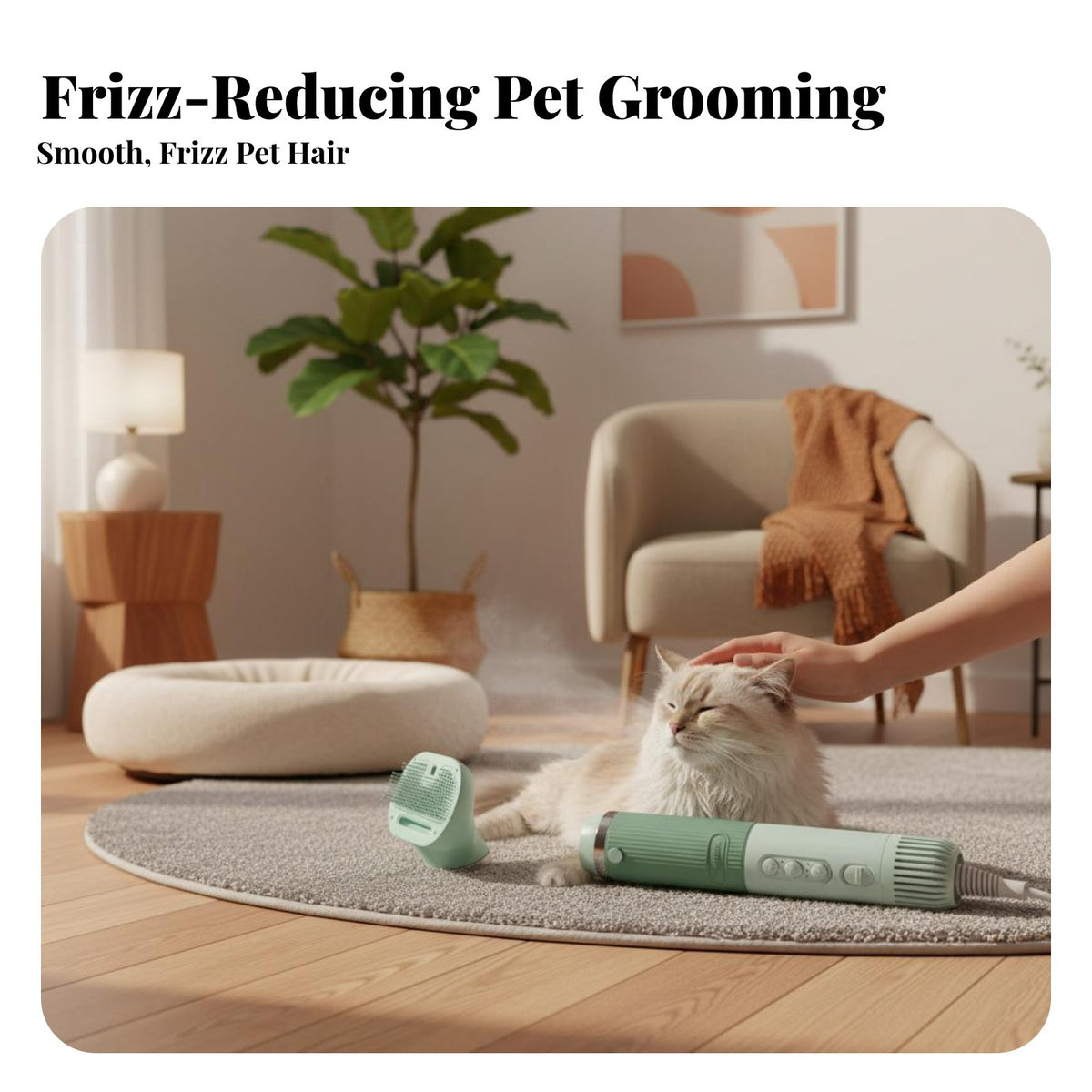 Low Noise High Velocity Dog Dryer Fast Drying High Velocity Dog Blower Lightweight Design Quick Dry Pet Dryer Adjustable Temperature and Speed