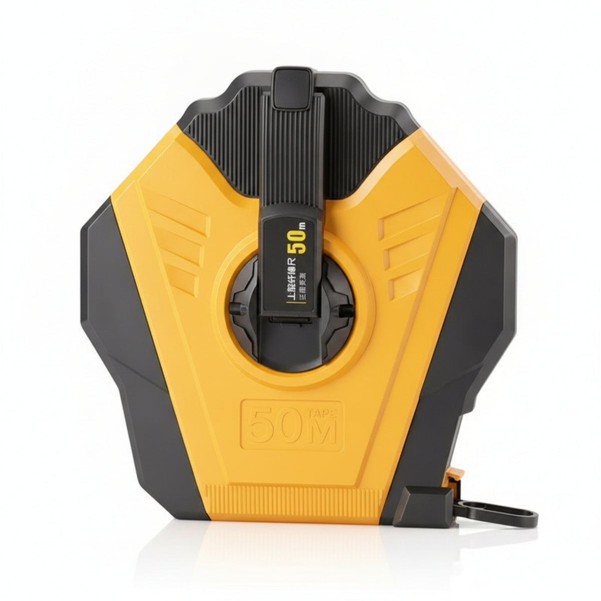Quick Rewind Fiber Tape Measure Textured Grip Retractable Tape Measure Rugged Case Hand Tool Wrist Strap