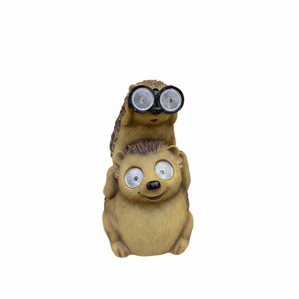 Weather Resistant Hedgehog Solar Statue Waterproof Frog Solar Statue Automatic On/switch off for Gardeners, Balcony