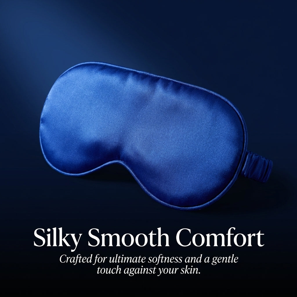 for Sleeping Light Blocking, Full Coverage Travel Airplane Companion, Soft Breathable Silk Design for Travelers Bedroom