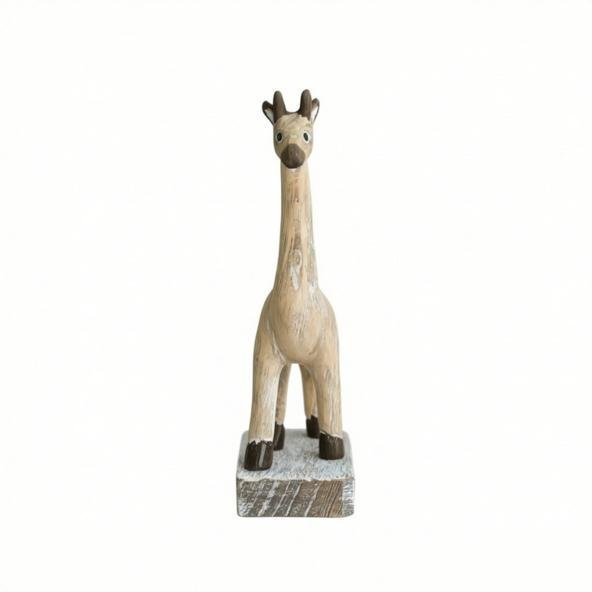 Giraffe Figurine Tabletop Giraffe Statue Decor Rustic Artistic for Art Lovers, Bookshelf, Desk