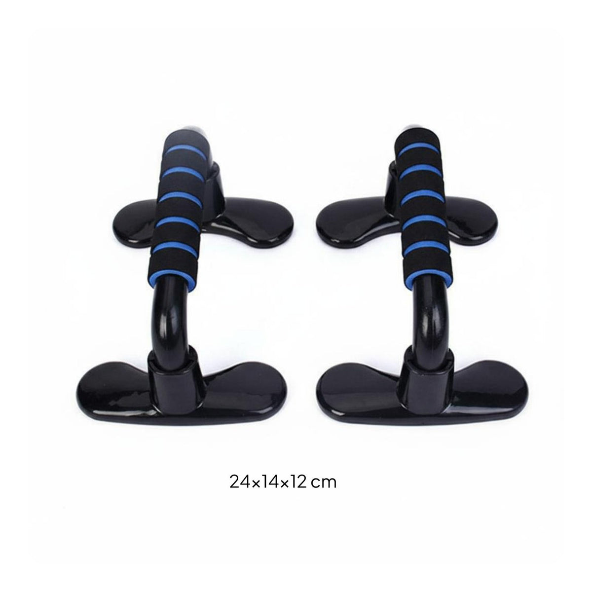 2 Pieces Detachable Design H-Shaped Push-up Grips Lightweight and Portable Push-up Stand Heavy Duty for Beginners