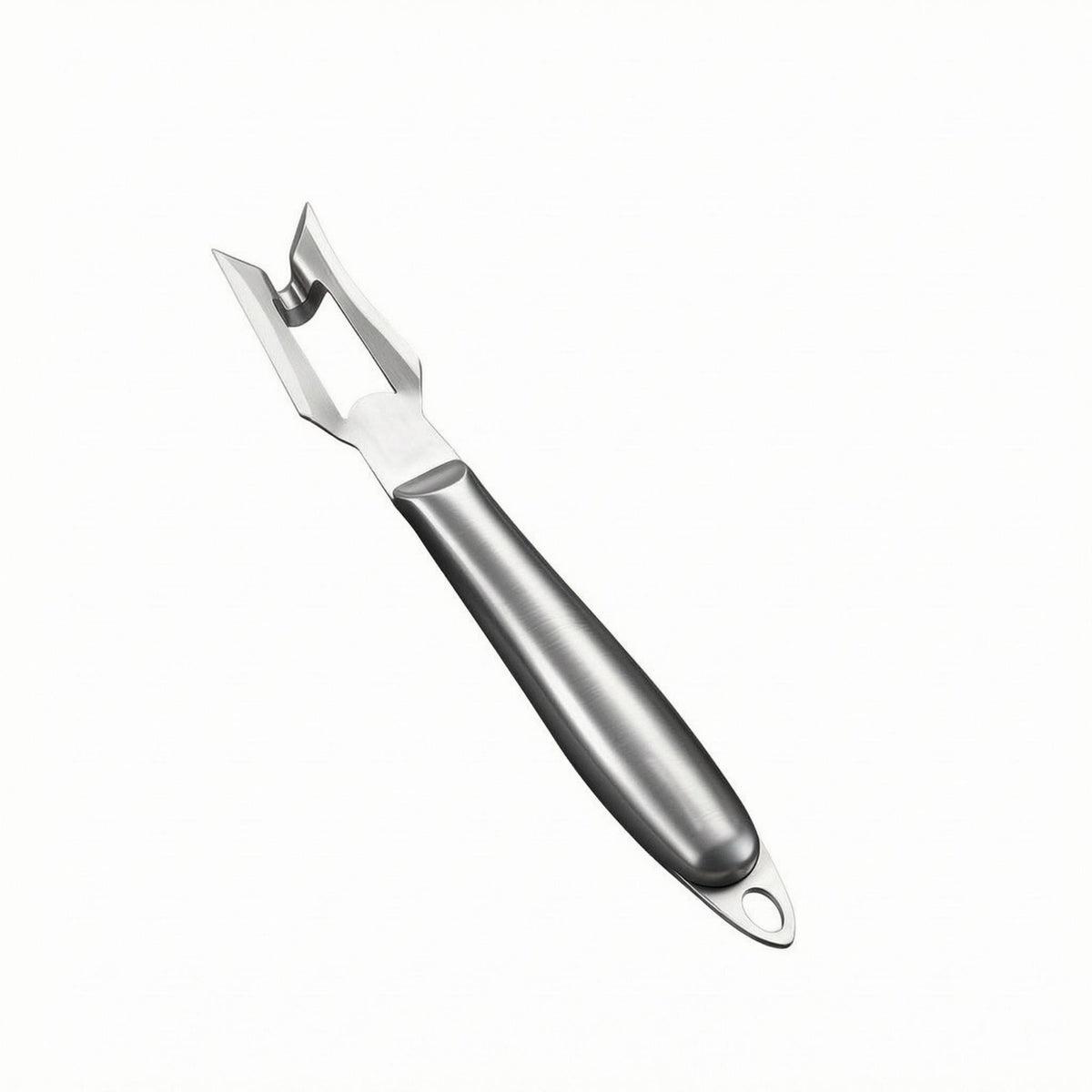 Long Handled Pineapple Eye Remover Hanging Hole V-Shape Pineapple Cutter Stainless Steel