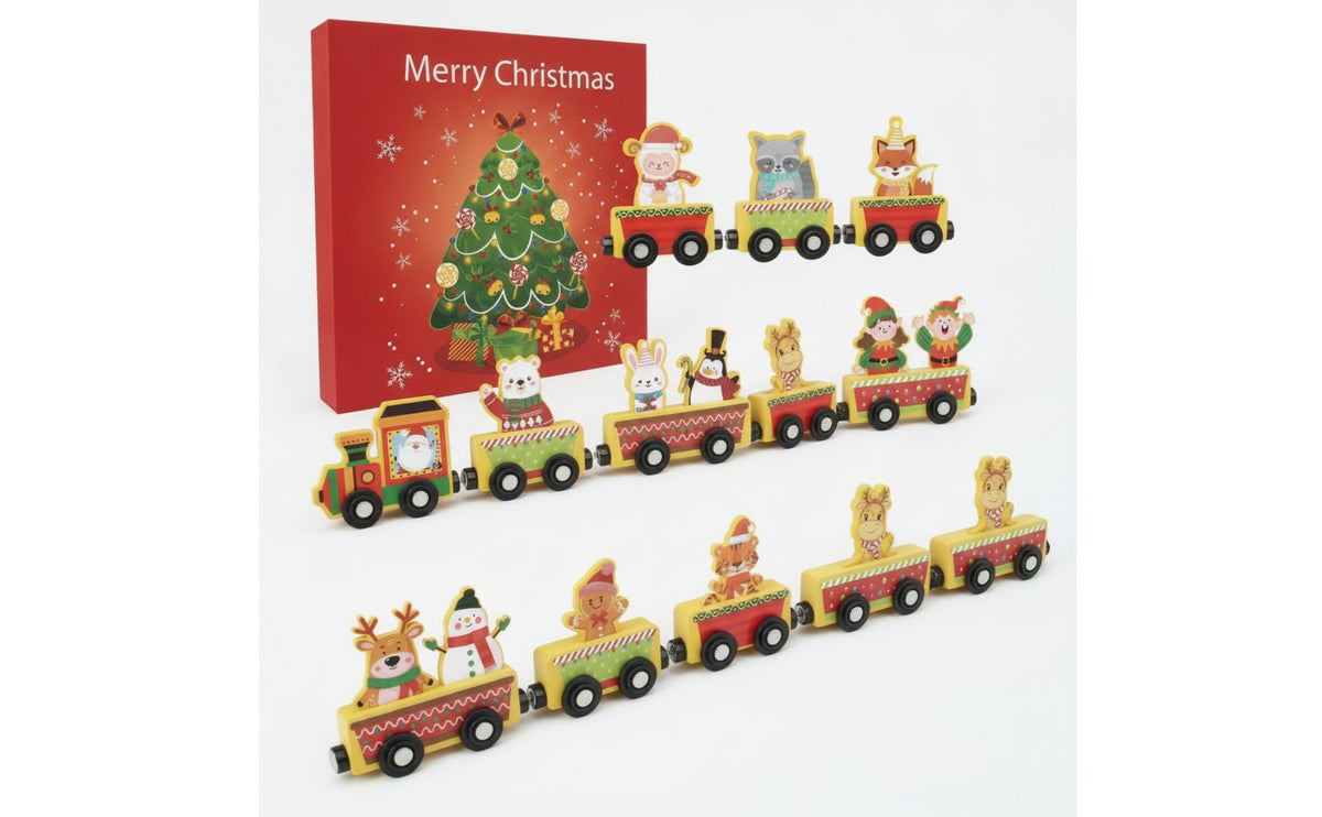 Christmas Countdown Advent Calendar Building Blocks DIY 12-in-1 Blind Box