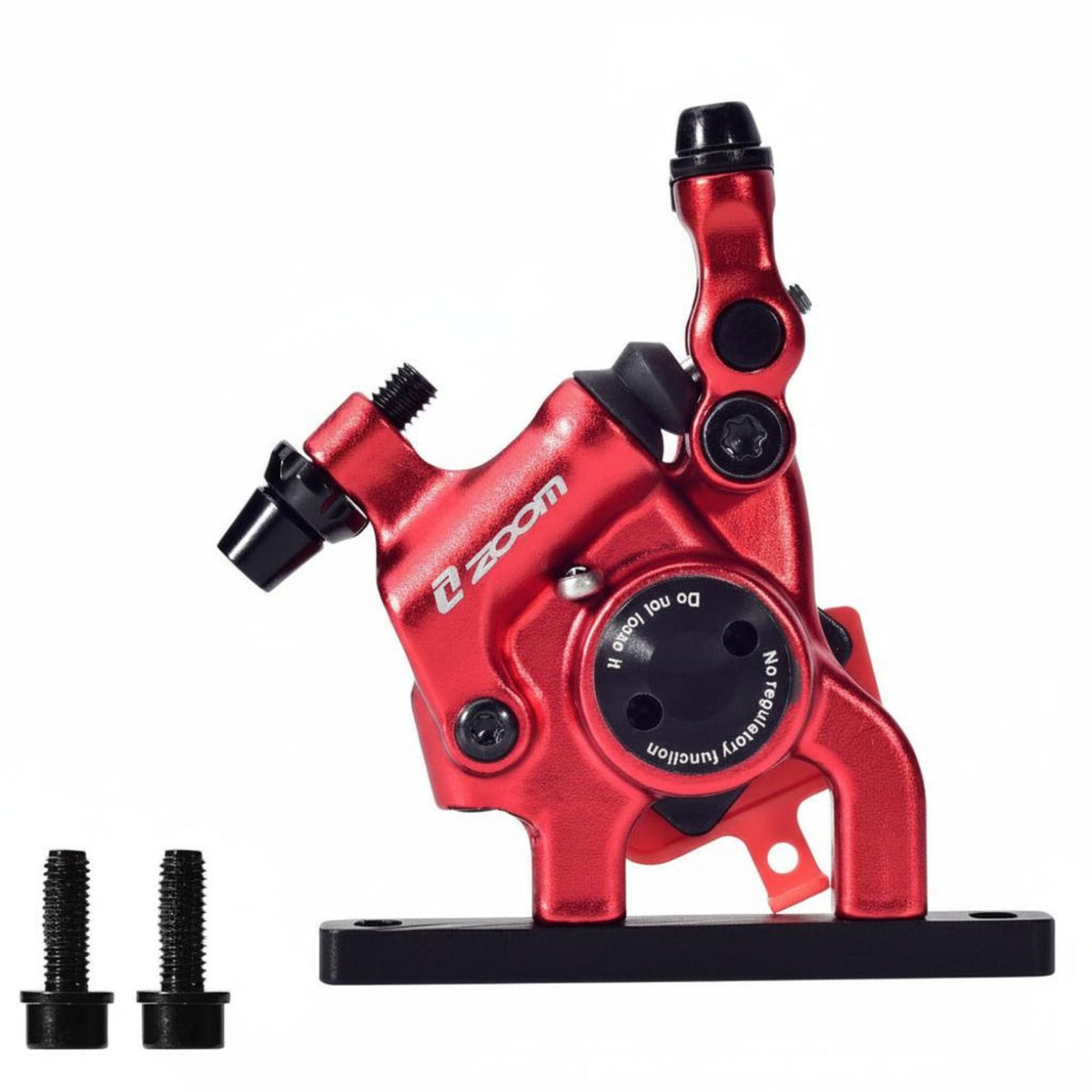 Line Pull Hydraulic Disc Brake Anodized Line Pull Hydraulic Caliper Lightweight Design Cycle Components for Gravel Bikers, Cycle Commuting