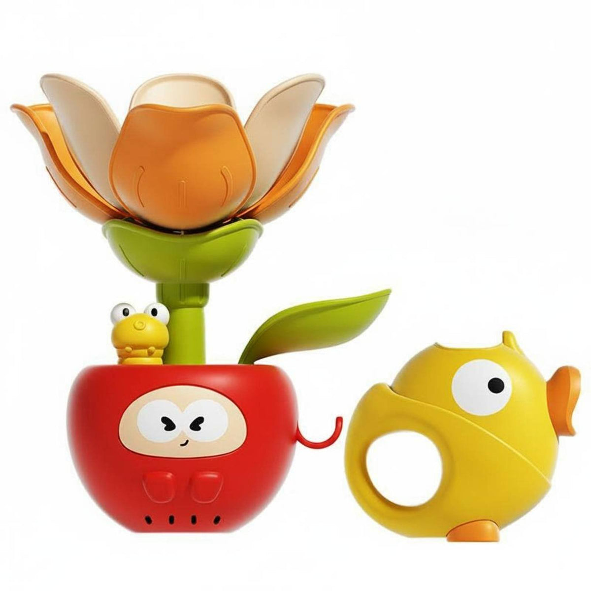 BatteryNo-Battery Water Blooming Flower Toy No Batteries Needed Blooming Flower Bath Toy Cute Design for Children, Bathroom, Shower