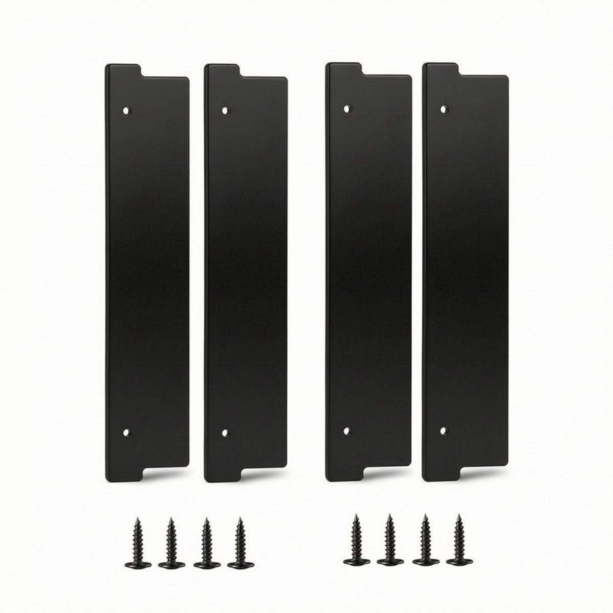4 Pieces Lavatory Stall Privacy Strip Wipe-Clean Lavatory Stall Door Privacy Cover Kit Restroom Door Opening Filler for Public Restrooms