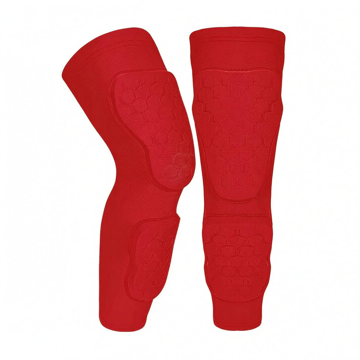 Breathable Knee and Shin Guard Stretchy Children's Knee Guard Contoured Fit Sports Gear Non-Slip