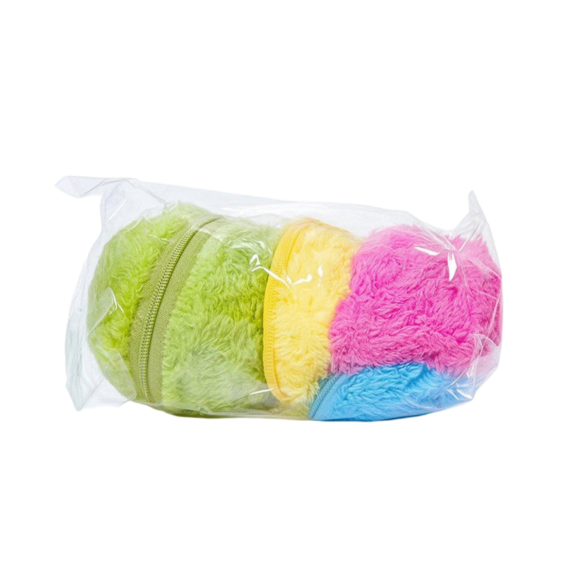 Washable Soft Ball with Removable Cover Microfiber Interactive Pet Ball Soft Toy Indoor for Cats