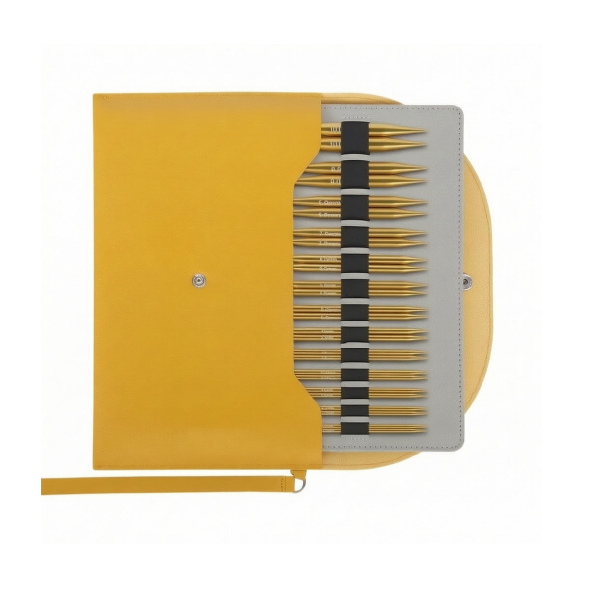Interchangeable Circular Knitting Compact for Knitters, Crafters