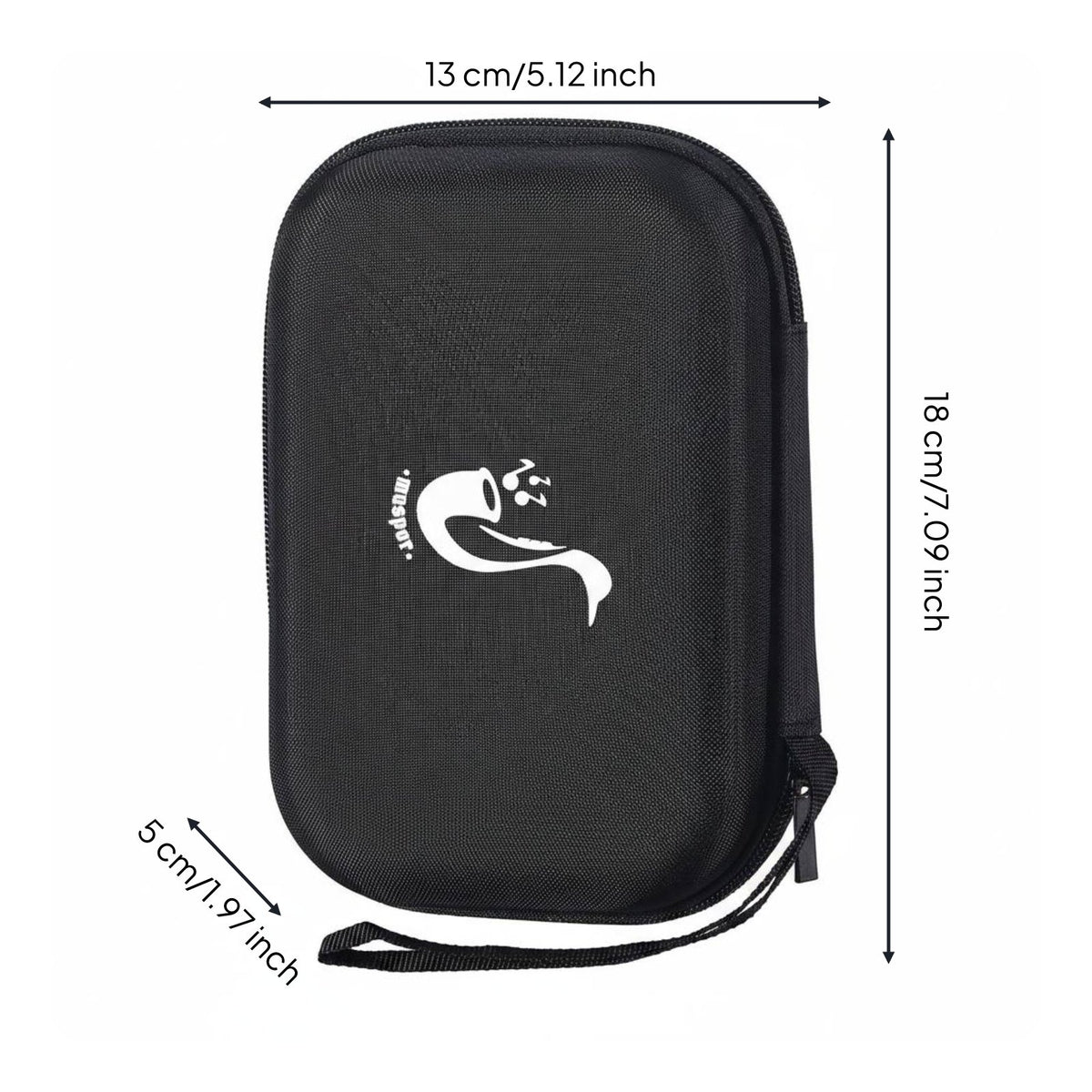 Large Capacity Waterproof Mouthpiece Blade Case Hard-Wearing EVA Material 20-Slot Mouthpiece Blade Holder Safeguarding Music Accessory Compact for Saxophone Players, Travel, Practice, Performance