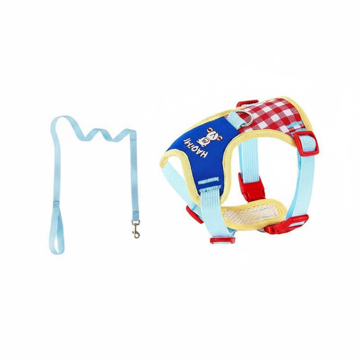 Long-Lasting Nylon H Strap Dog Harness Adjustable Vest Dog Harness Easy to Put on Pet Gear Breathable for Walking, Outdoor