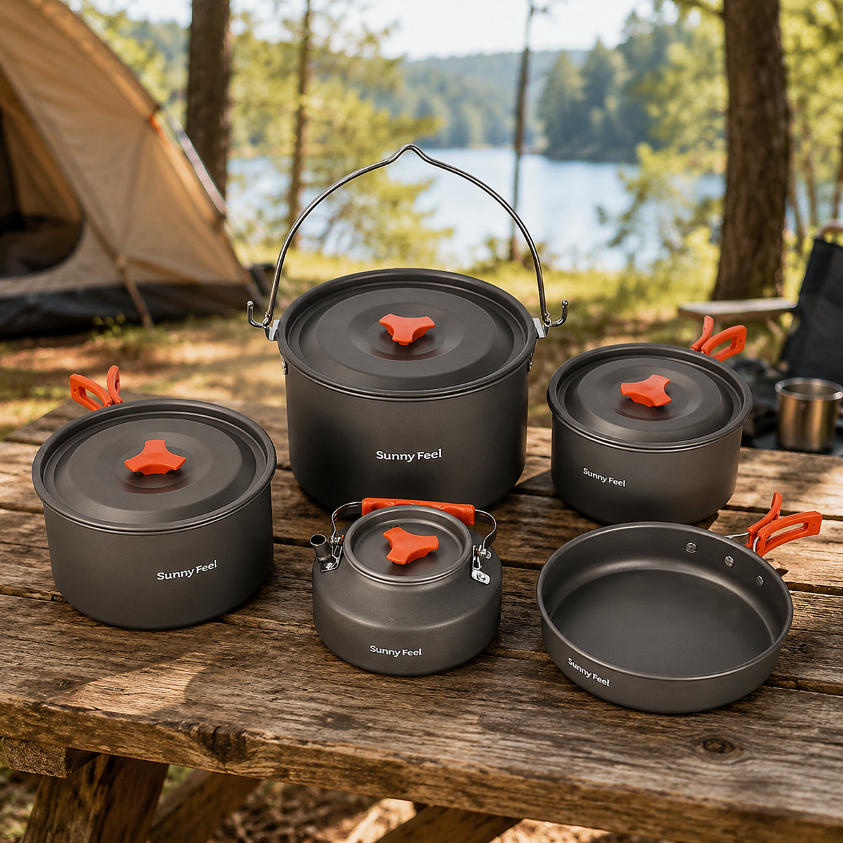 camping cookware set
