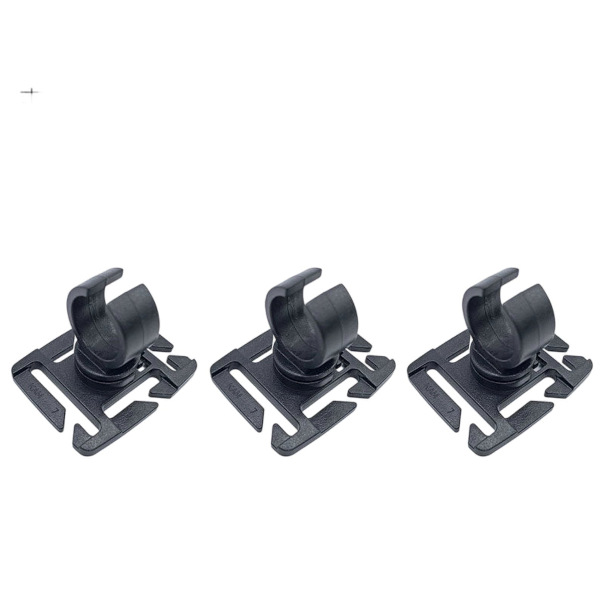 Multi-Functional Backpack Flashlight Mount Easy to Attach Hose Tube Clip Mount Handsunrestricted for Camping