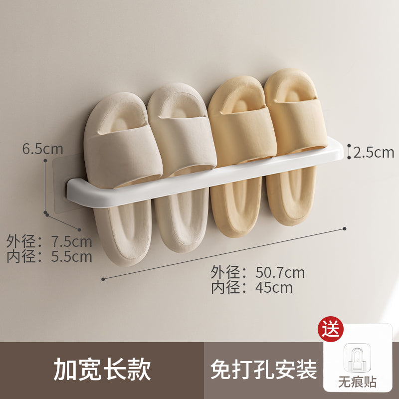 懒角落拖鞋挂架浴室沥水架卫生间收纳免打孔置物架壁挂式家用鞋子