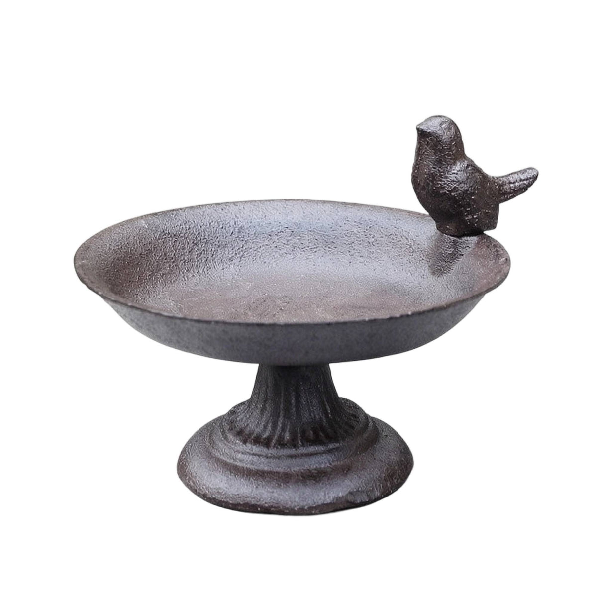 Cast Metal Avian Feeder Freestanding Pedestal Bird Feeder Heavy Duty for Gardeners, Patio, Yard, Balcony